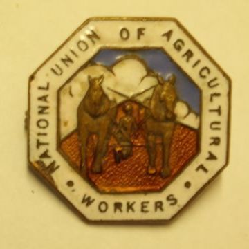 037552 Badge  NATIONAL UNION OF AGRICULTURAL WORKERS £8.00